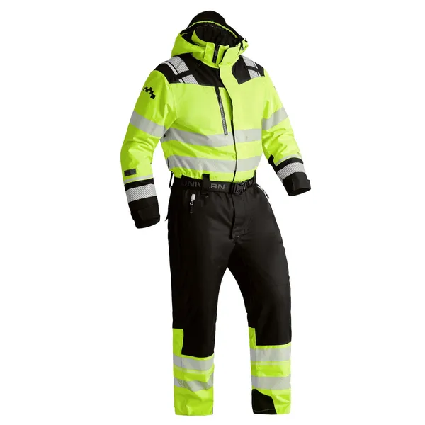 ProTec Vinterkjeledress kl. 3, Gul/Svart