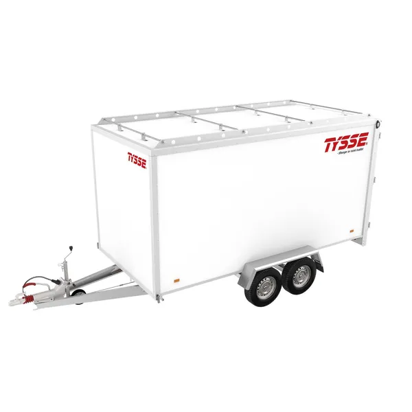 TYSSE 6385, hvit, 2600 kg, 180 cm skaphøyde, Skaphenger