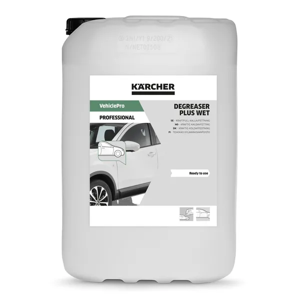 Avfetting Karcher 25ltr.