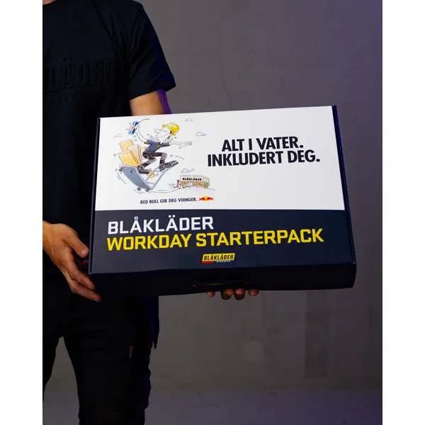 Håndverksbukse m/gratis T-Skjorte og Redbull