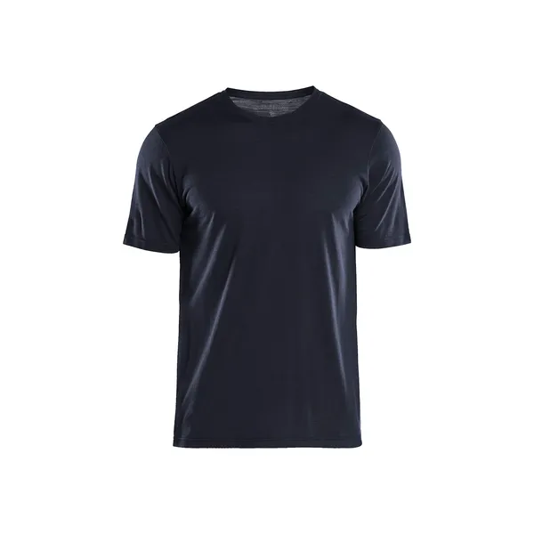 T-Skjorte Merinoull, Mørk Marineblå
