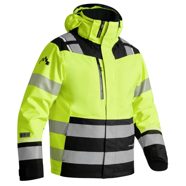 ProTec 2-1 Vinterjakke kl. 2/3, Gul/Svart